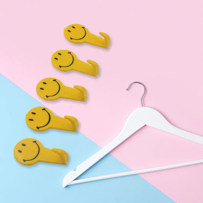 4 Pc Adhesive Wall Hooks – Strong Self-Adhesive Hooks for Keys & Household Items