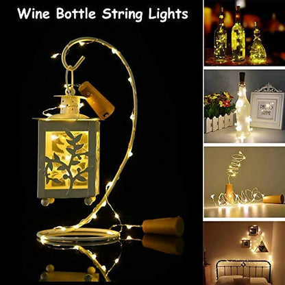 Bottle Cork Lights Copper Wire String Lights 2M Battery Powered (without Bottle) 7