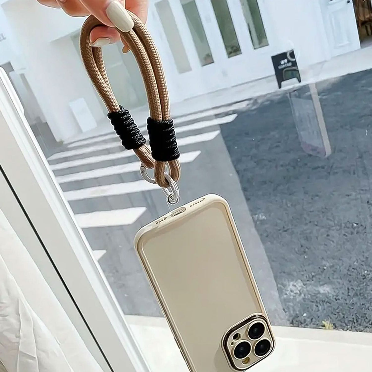 Adjustable Two-Sided Wrist Strap with Phone Lanyard HP DD