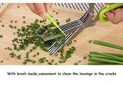 5 Blade Vegetable Scissor for Kitchen - HalfPe