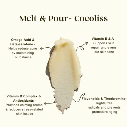 Melt & Pour Aromatherapy Body Oil Candle – Majestique (Sandalwood & Turmeric) by Amantya Care Amantya Care