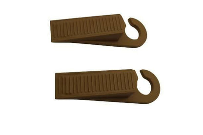 Non-Slip Rubber Stackable Door Stopper (Pack of 2) - HalfPe