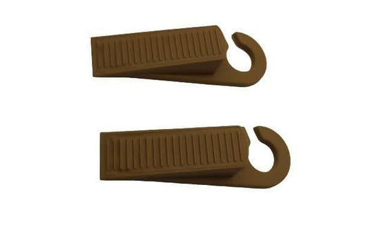 Non-Slip Rubber Stackable Door Stopper (Pack of 2) - HalfPe