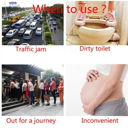 Portable Stand Pee Used For Peeing For Women Both Of Us During Emergencies And Requirements.