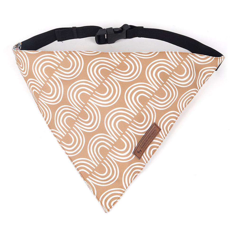 HUFT Jungle Collection Towering Grace Reversible Dog Bandana4