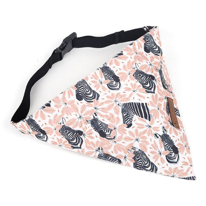 HUFT Jungle Collection Savanna's Dazzle Reversible Dog Bandana3