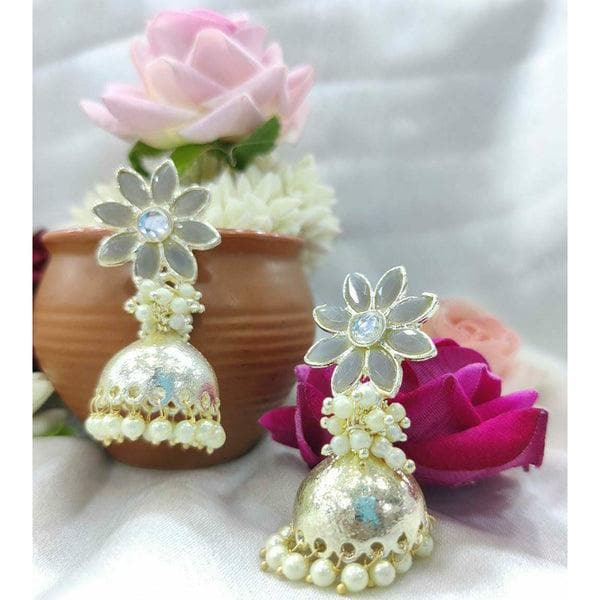 Ethnic jhumki earrings set | MANATH - HalfPe