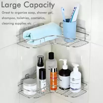 corner-shower-caddy-adjustable-alloy-metal-corner-bathroom-shelf-original-imafx77njp7agezz