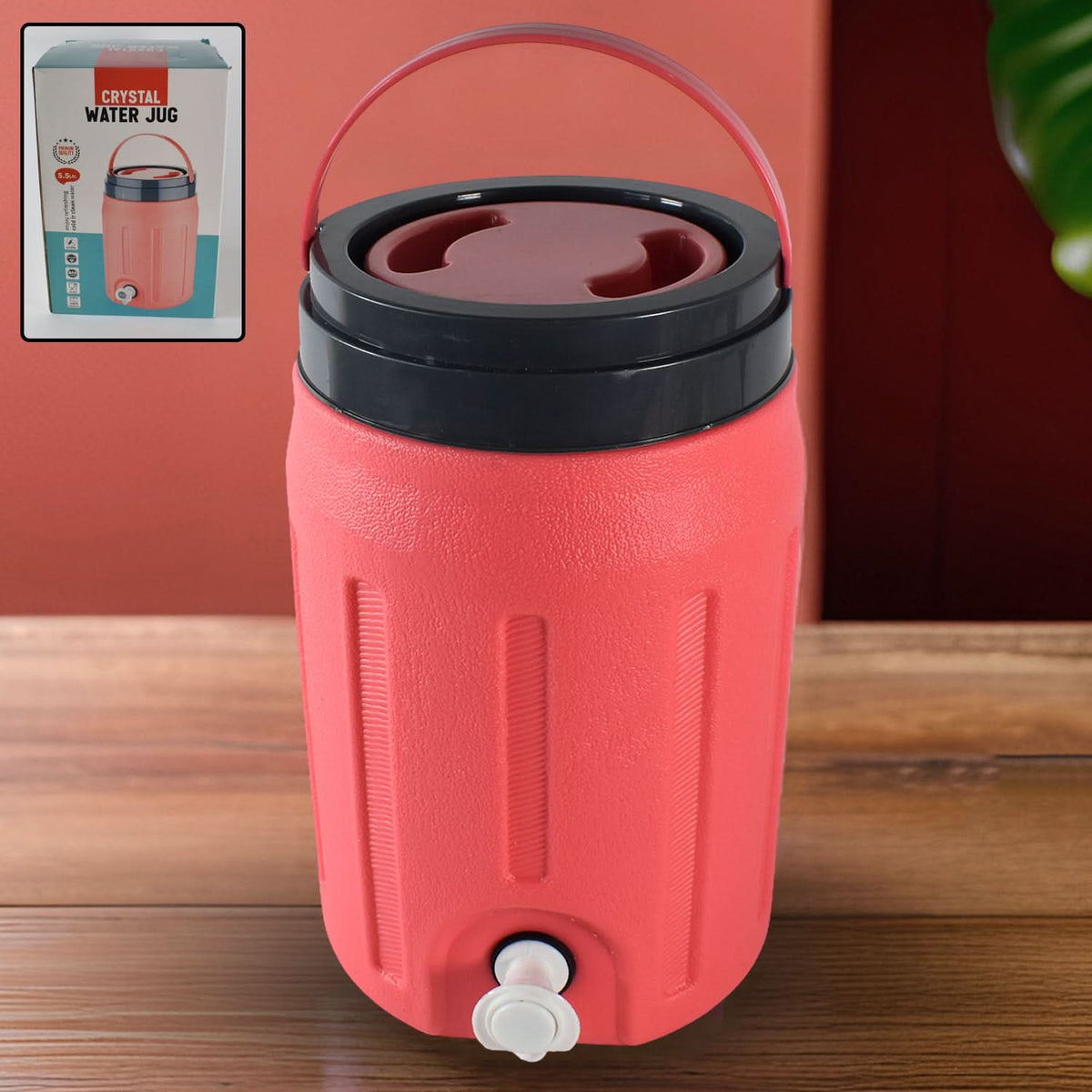 Insulated Water Jug 5.5 Ltr Water Storage Jug HP DD
