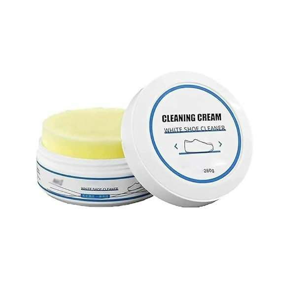 White Shoes Cleaner 260gm – Powerful Stain Remover for Sneakers, Canvas & Sports Shoes