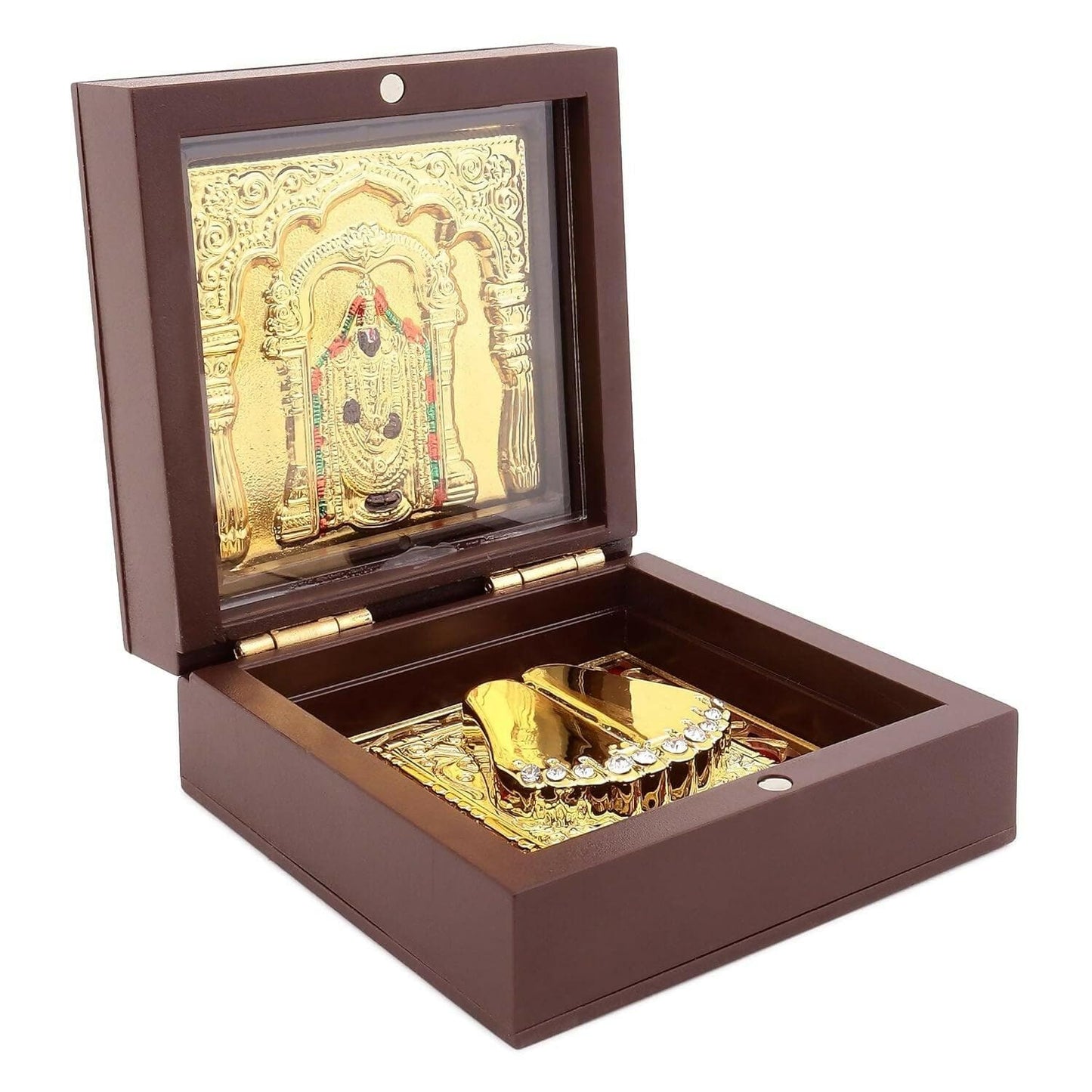 Balaji Charan Paduka Pooja Box - HalfPe