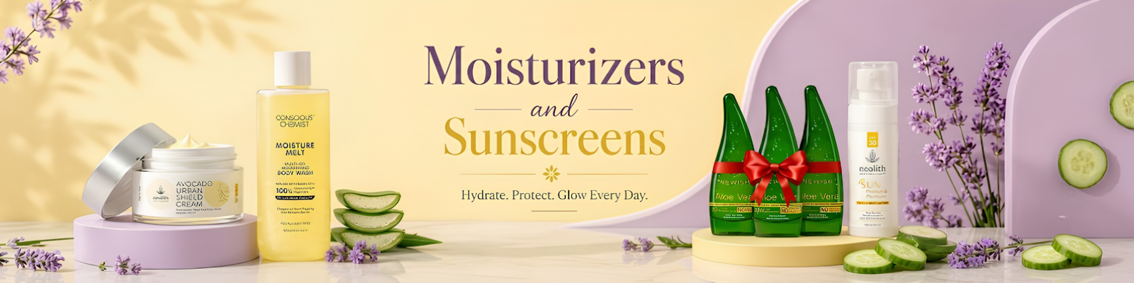 Moisturizers and suncreens