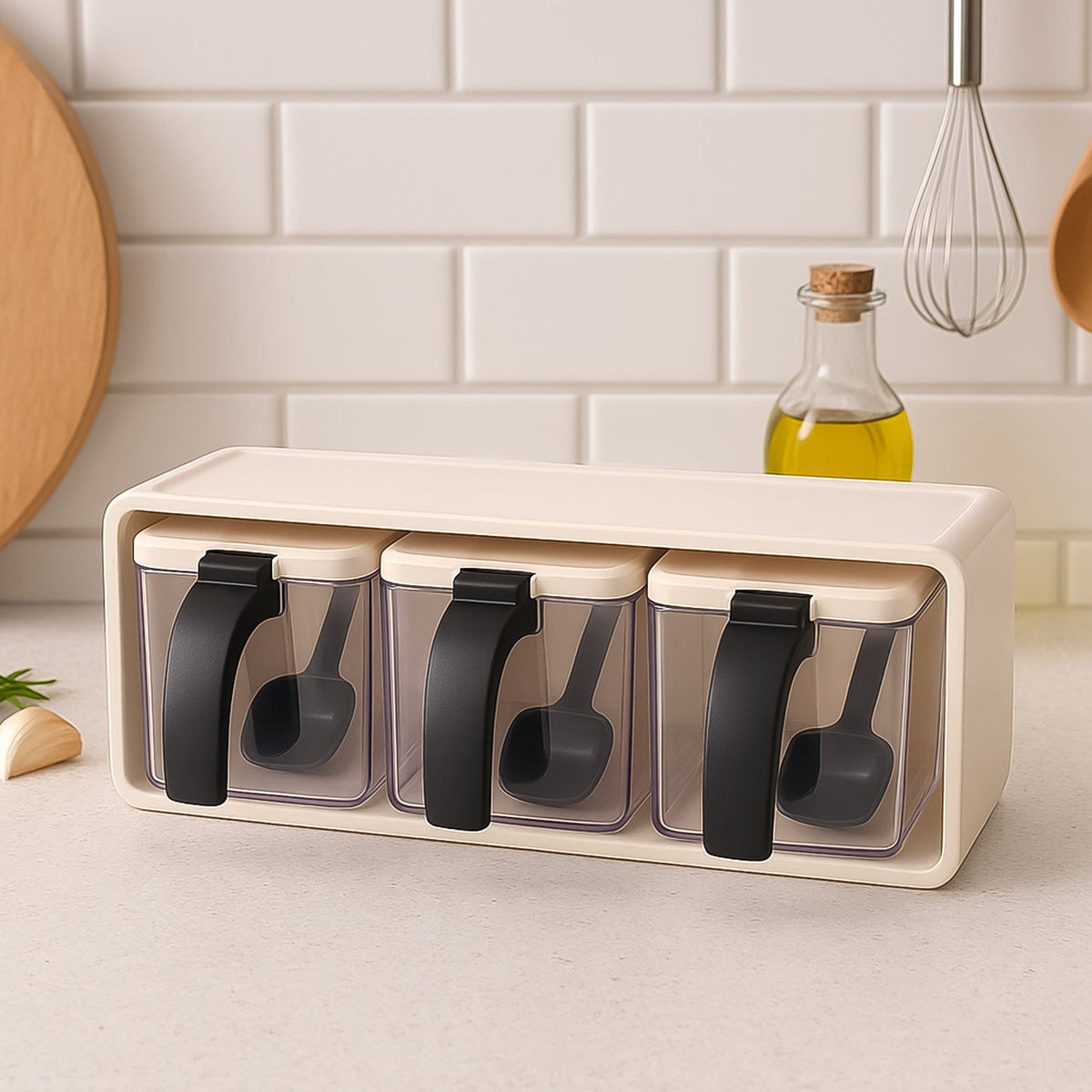 Grinss Modular Spice Storage Box Set (3 Pc) HP DD