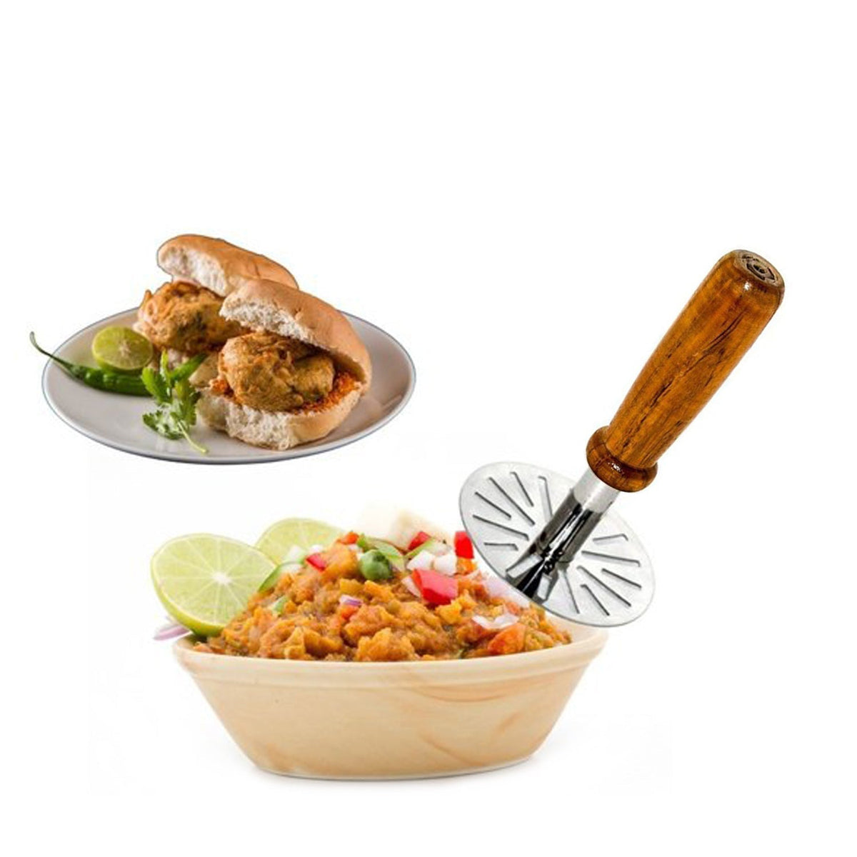 Paubhaji Masher Used In All Kinds Of Household And Kitchen Places For Mashing . HP DD