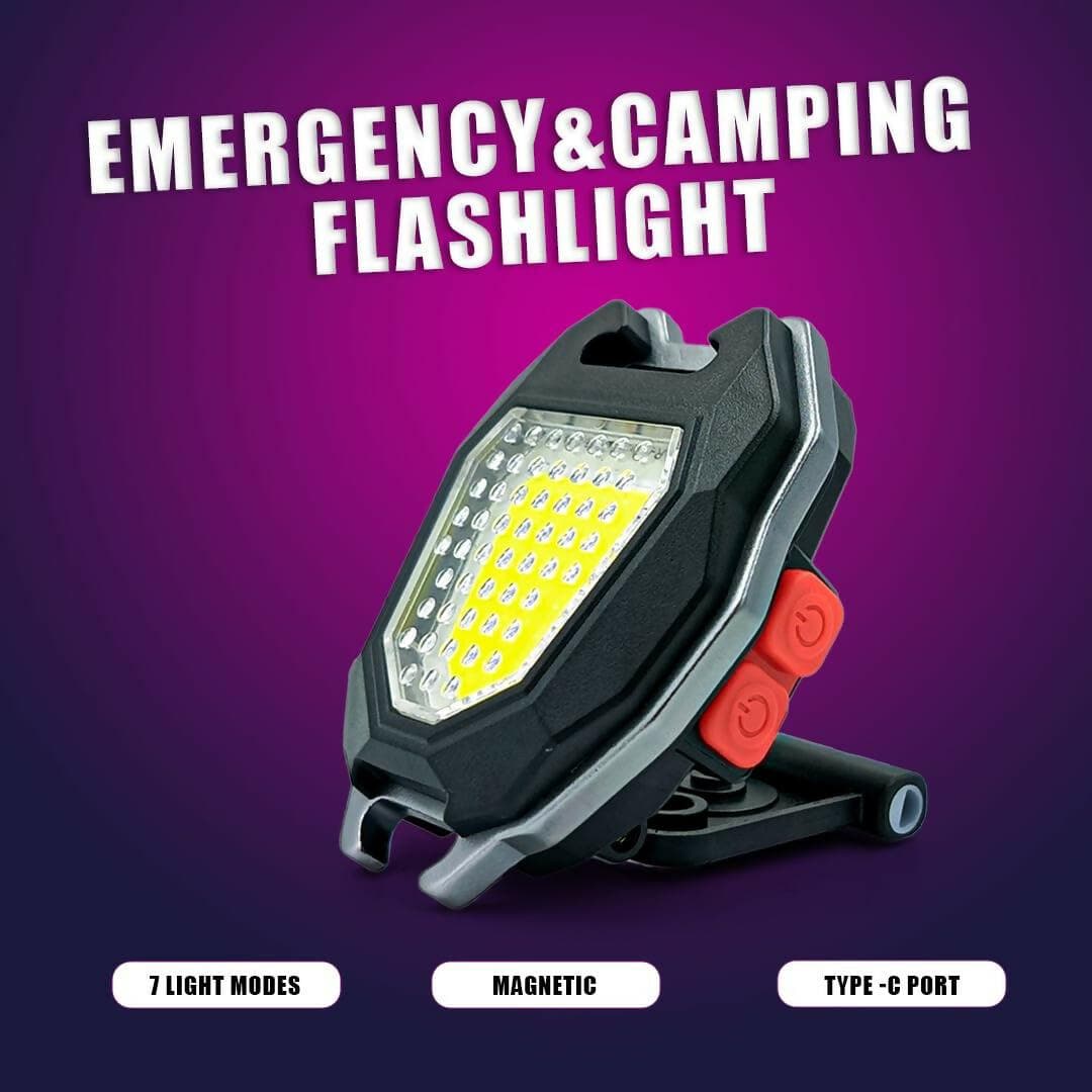 Portable Triangular Shaped Emergency & Camping Flashlight - HalfPe