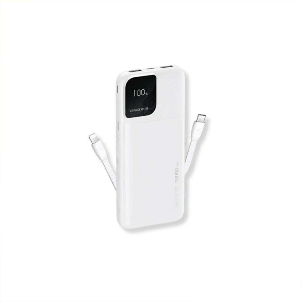 RPP-657 Power Bank 10000 mAh(White) - HalfPe