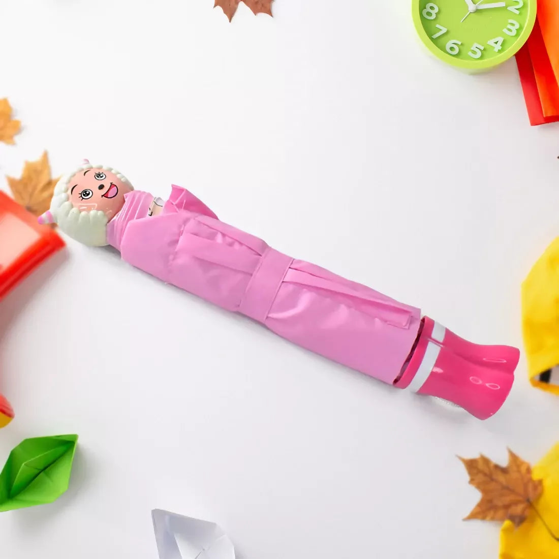 Cartoon Shape Kids Umbrella – Sun & Rain Protection 1 Pc, Mix Design ABHI Mobiles