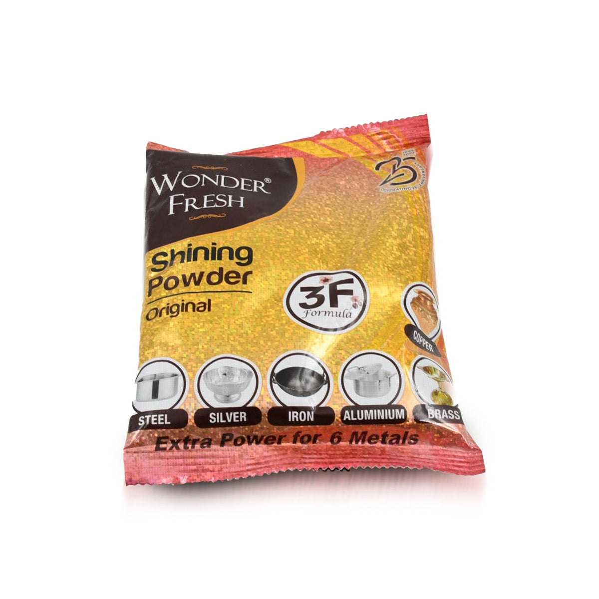 Shining Powder Cleans And Polishes Copper Brass Silver Aluminum Iron And Steel Removes Tarnish And Oxidation (200 Gm) HP DD