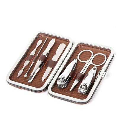 Professional Stainless Steel 7 in 1 Pedicure Kit - HalfPe