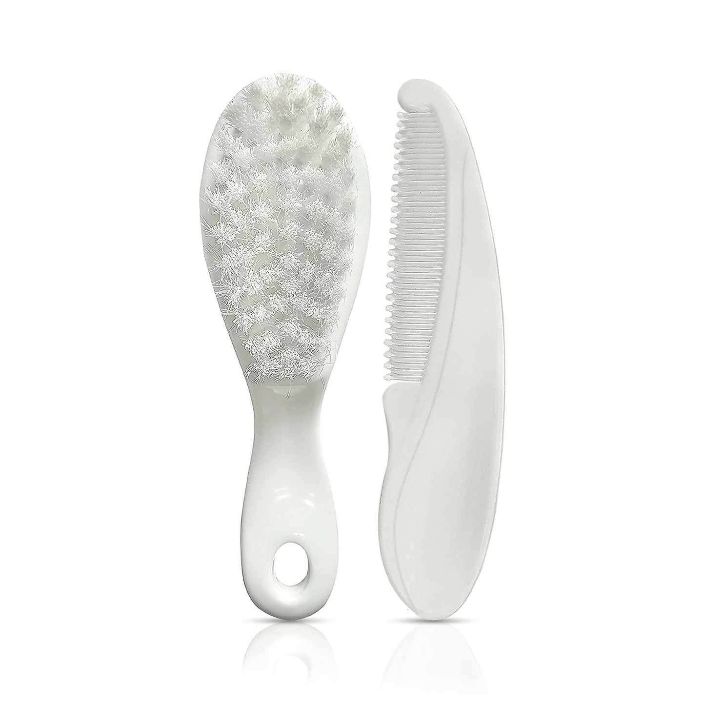 Luvlap Elegant Baby Comb & Brush Set With Soft Bristles Grooming