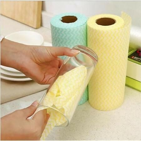 Superwipe Non Woven Kitchen Tissue Reusable, Washable and Absorbent Kitchen Wipes - HalfPe