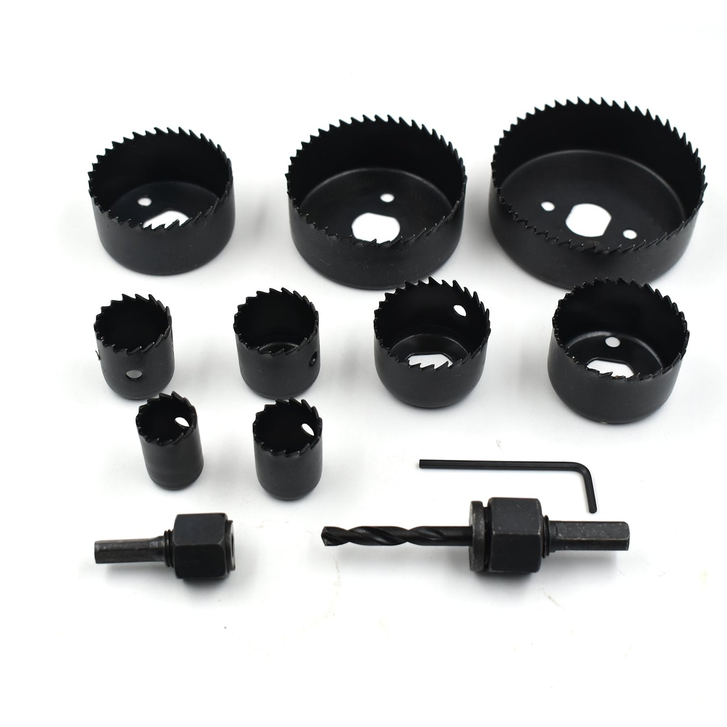12 Pcs 19-64mm Hole Saw Kit