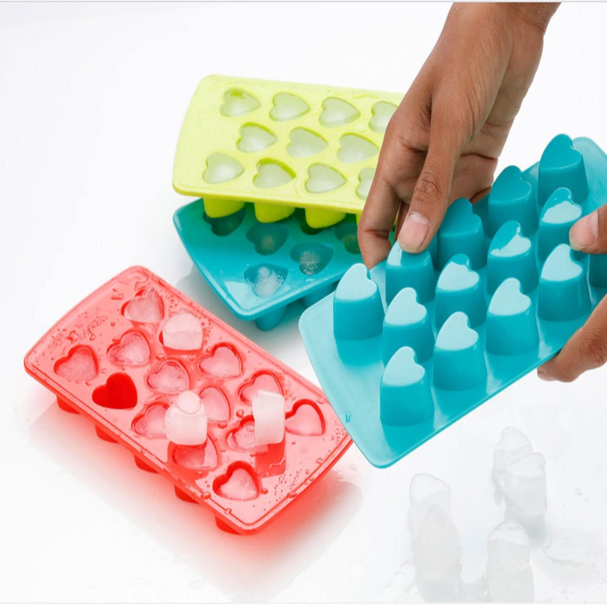 Heart Shape Ice Cube Tray HP DD