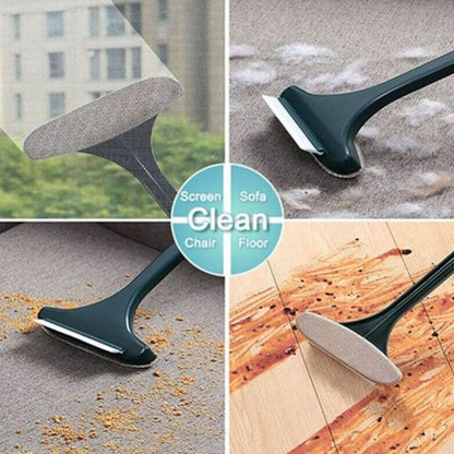 2-in-1 Mesh & Wiper Window Cleaning Brush with Extended Handle