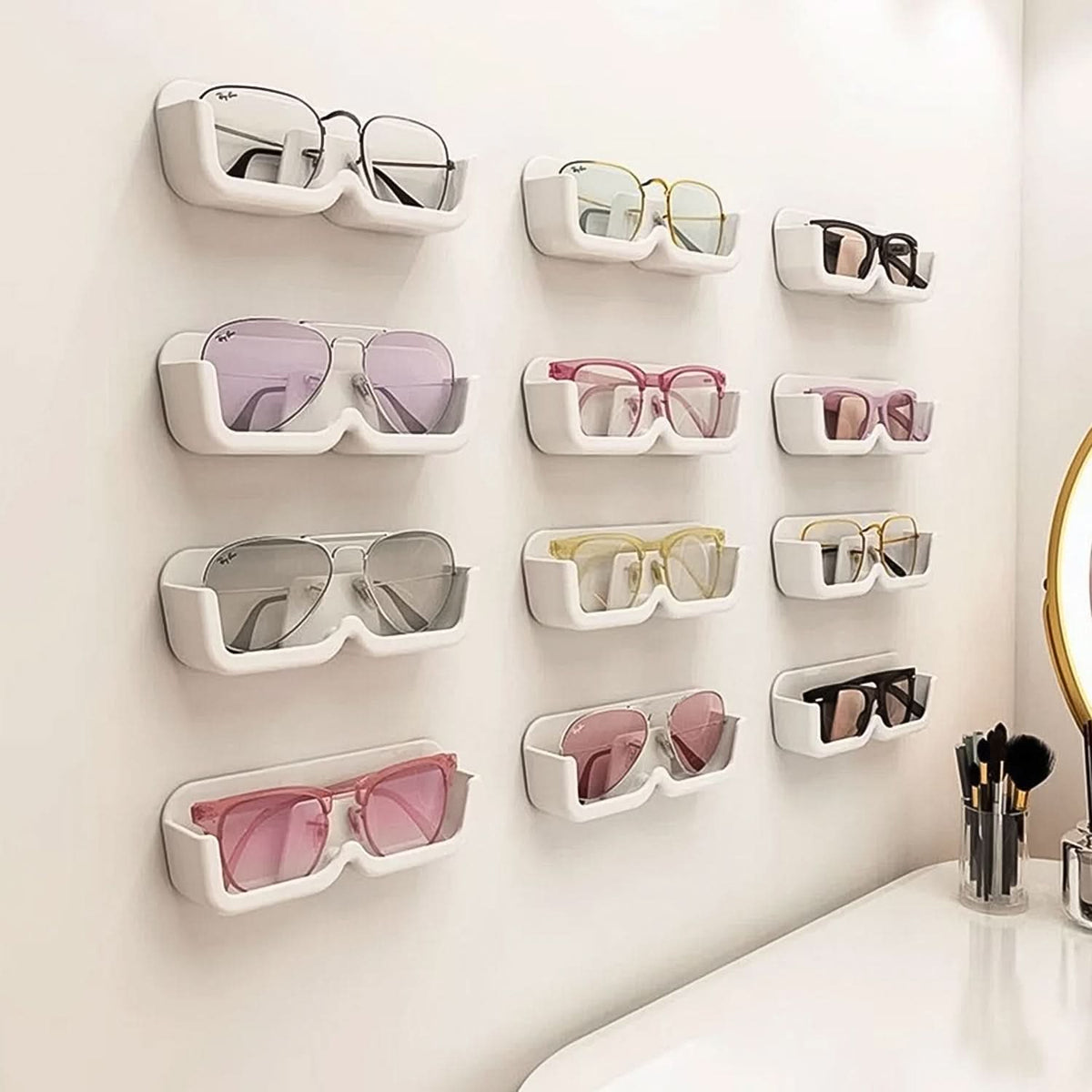 Wall Mount  Adhesive Sunglass Holder (1 Pc) HP DD