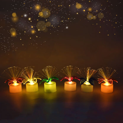 Fiber Optic LED Light Up Centerpieces  (Pack of 12)