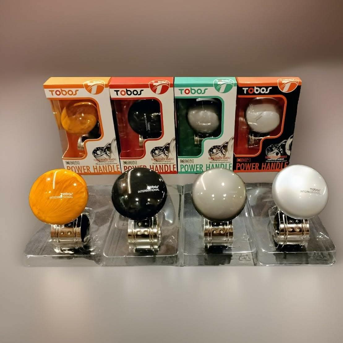 Universal TOBAS Car Steering Wheel Knob for All Cars (Random Colour) - HalfPe