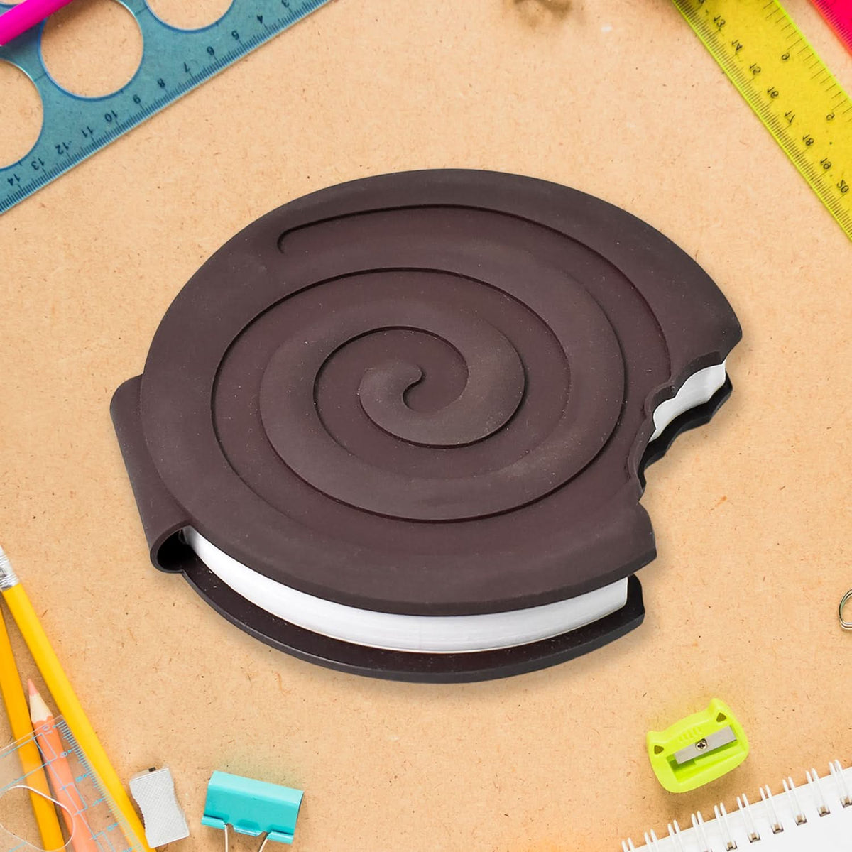 Round Chocolate Diary Notebooks Original Smell Writing Practice Book ( 1pc  Book) HP DD