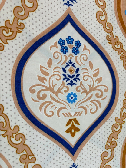 GAURA Premium Micro Polyester Double Bedsheet with Smooth Finish & Breathable Comfort – Perfect for Double Bed (218 x 240 cm) PANCHAJANYA FASHIONS