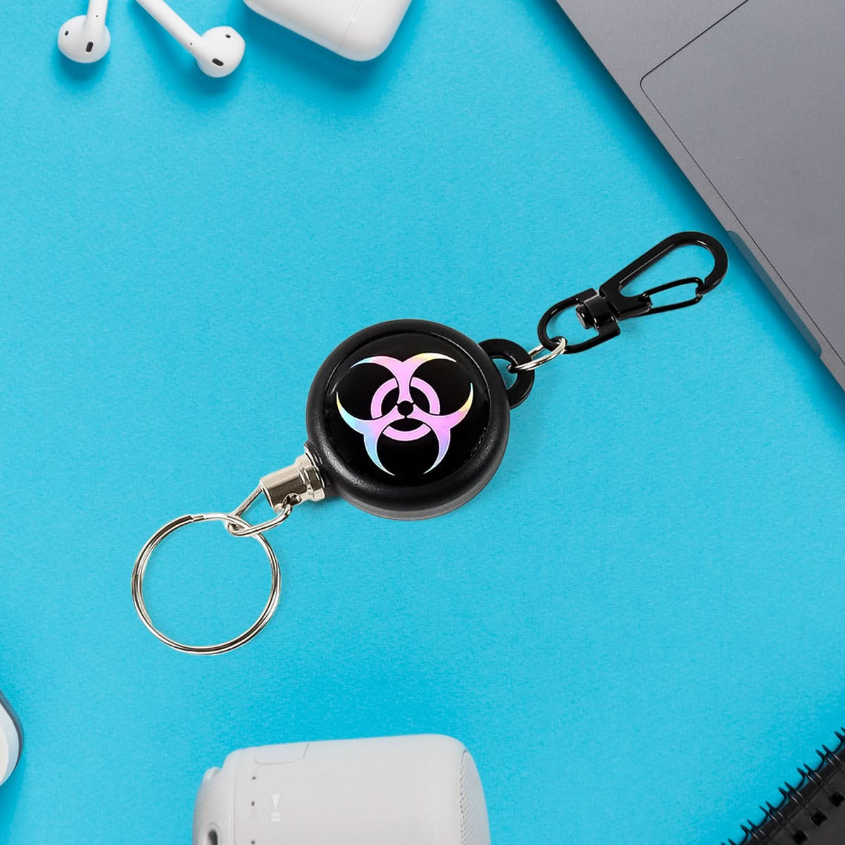 Safety Anti-lost Retractable Key Chain (1 Pc  Big) HP DD