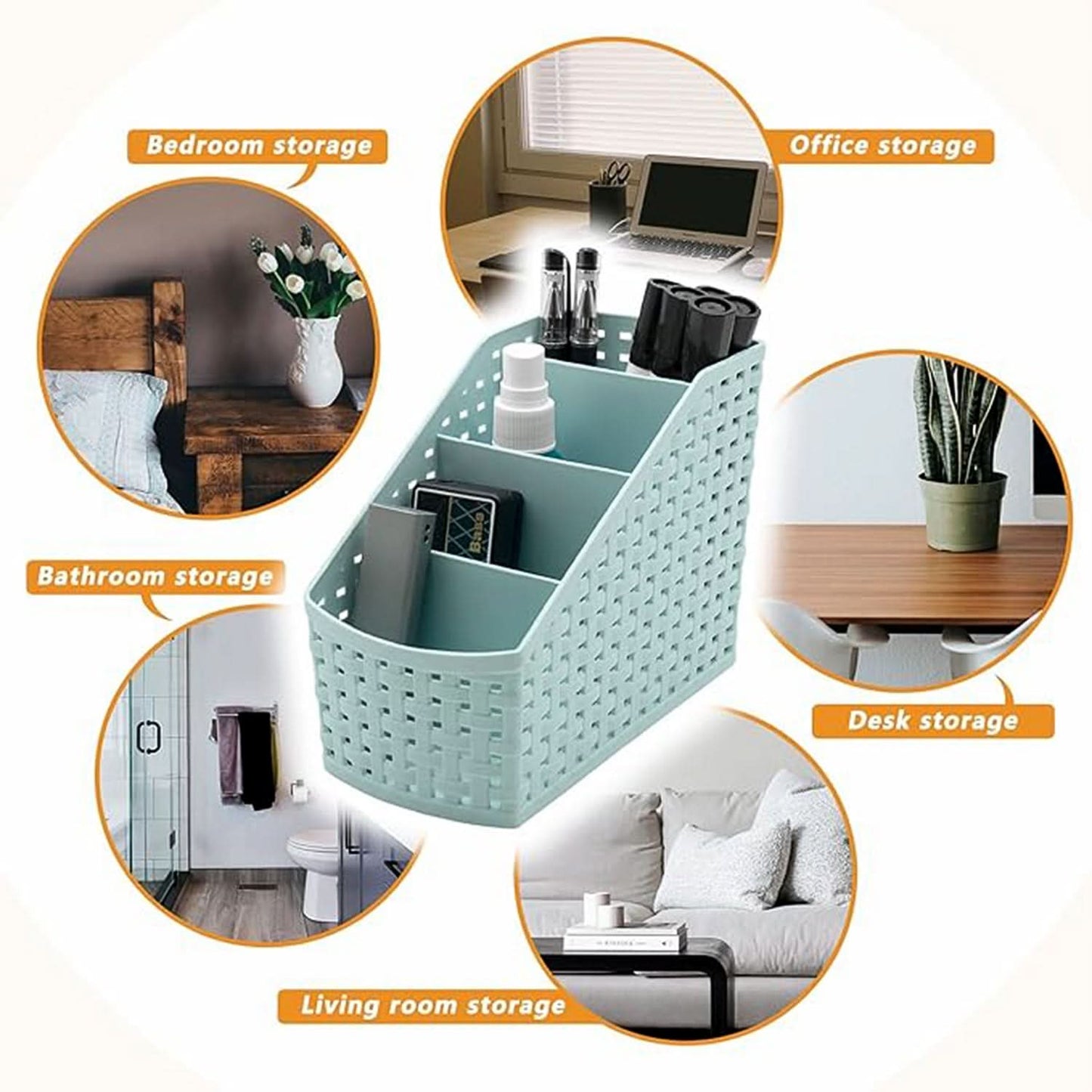 Multi-purpose Storage Basket Organizer