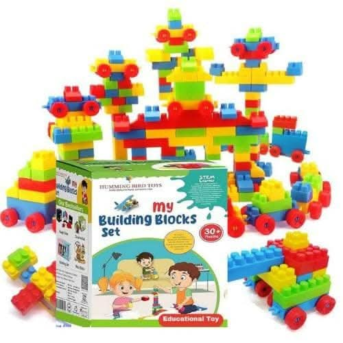 Humming Bird Building Blocks Toys for Kids Educational and Learning Puzzle Games Multicolor - HalfPe