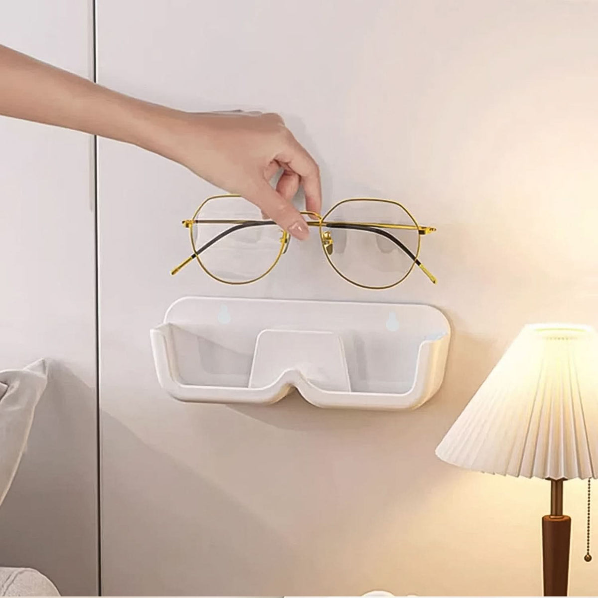 Wall Mount  Adhesive Sunglass Holder (1 Pc) HP DD