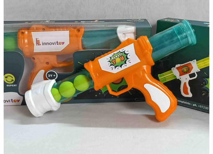 Colorful Lovely Attractive Safe Blast Gun with foam balls - HalfPe