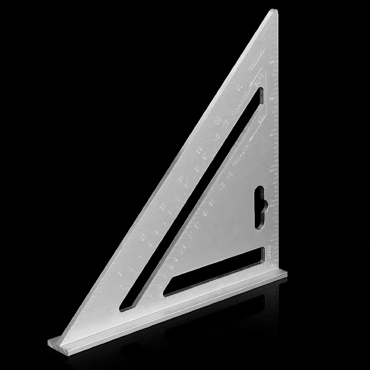 Light Weight Double Side Scale Triangle Measurement Hand Tool HP DD