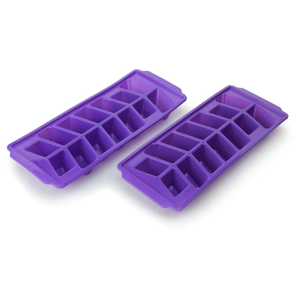 Gliman Simply Smarter Tapered Ice Cube Tray Set of 2 (Multicolour) HalfPe - FW -TPT