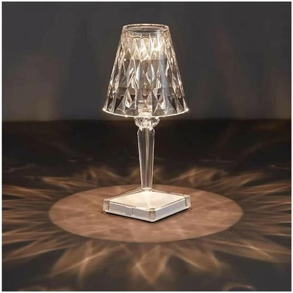 Diamond Table Lamp for Bedroom Living Room Party Dinner Office Etc - HalfPe