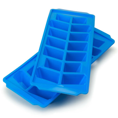 Gliman Simply Smarter Tapered Ice Cube Tray Set of 2 (Multicolour) HalfPe - FW -TPT