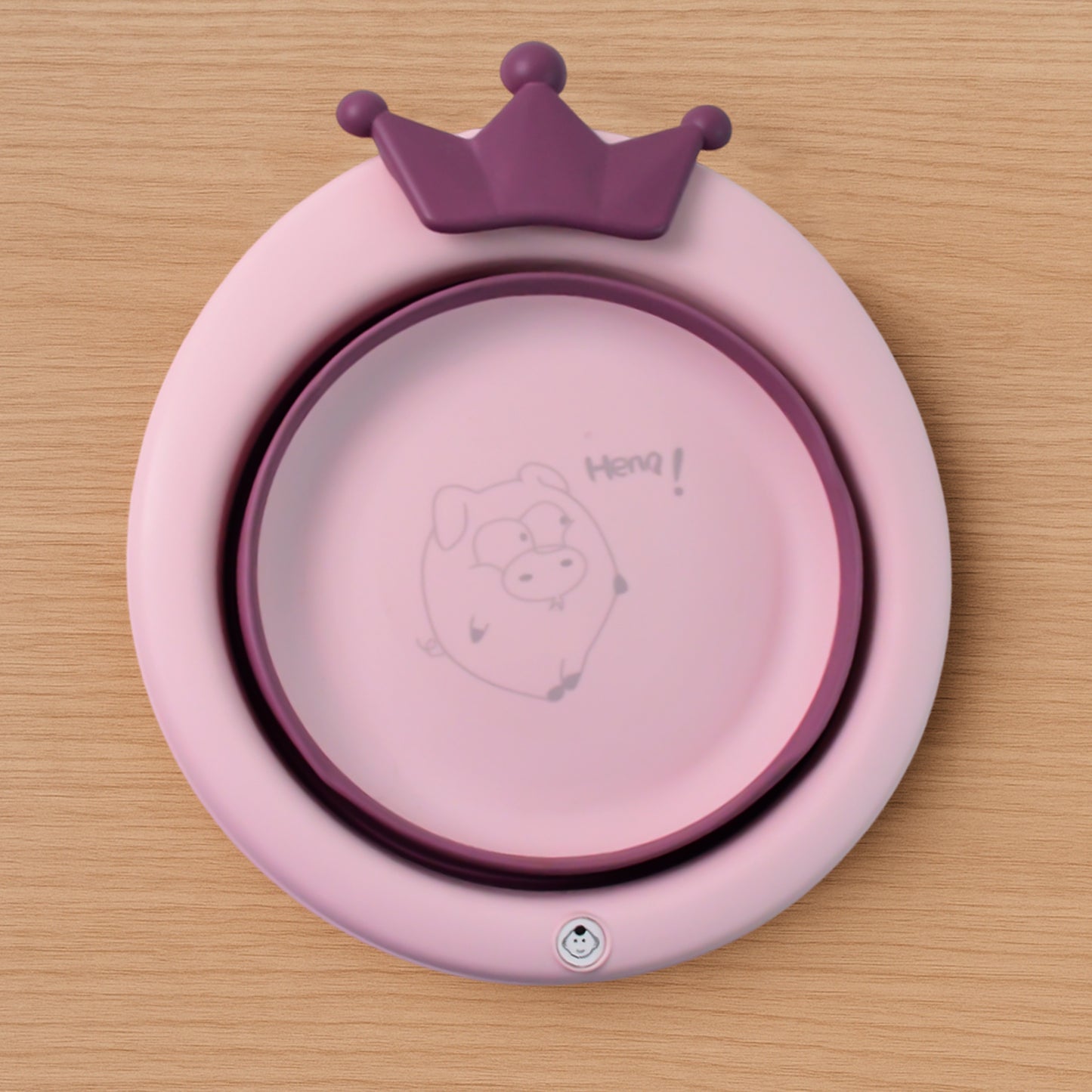 Premium Baby Bathtub with Non-Slip Base, collapsible multipurpose basin– Ergonomic Infant &amp; Toddler Bath Tub with Comfortable Design for Safe Bathing