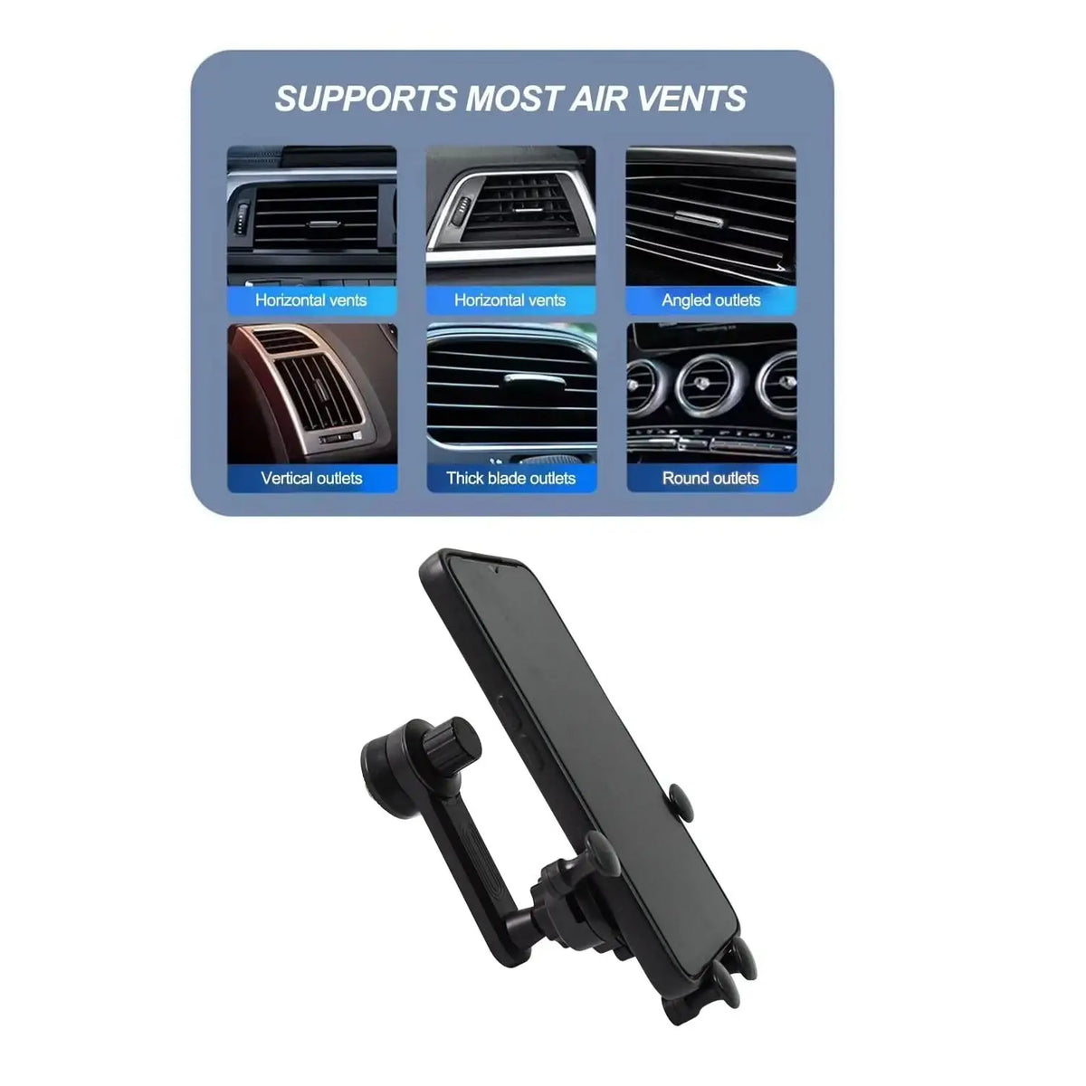360 Degree Car Mobile Phones In Car Holder (1 Pc) HP DD