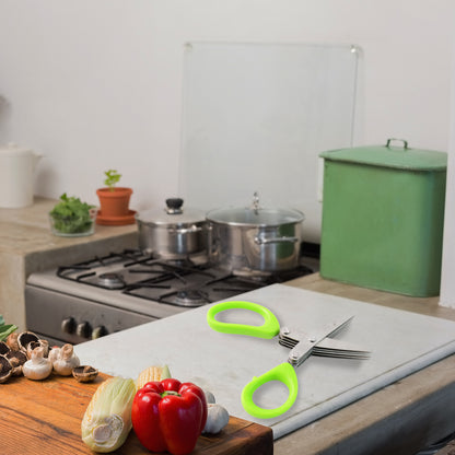 Premium 5 Blade Multipurpose Herb Scissors (1 Pc)