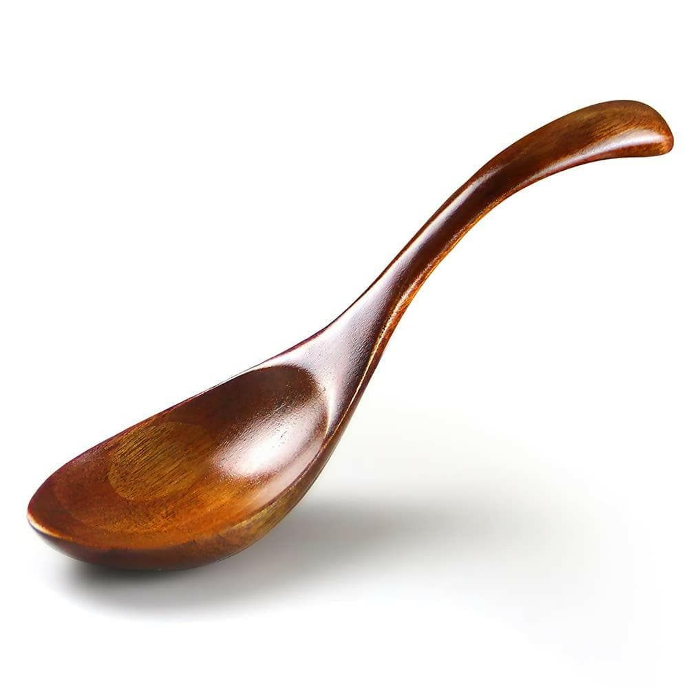 Wooden Soup Spoon - HalfPe