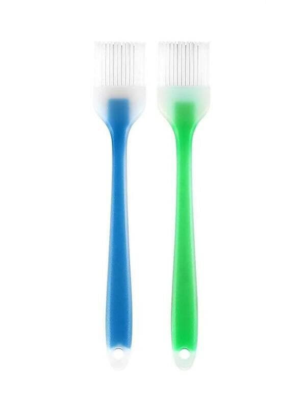 P-Plus International brush silicone pastry brush set of 2 cooking brushes - HalfPe