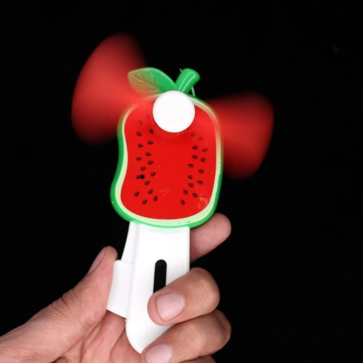 Mini Hand Pressure Fruit-shaped Fan For Kids (1 Pc  Mix Design) HP DD