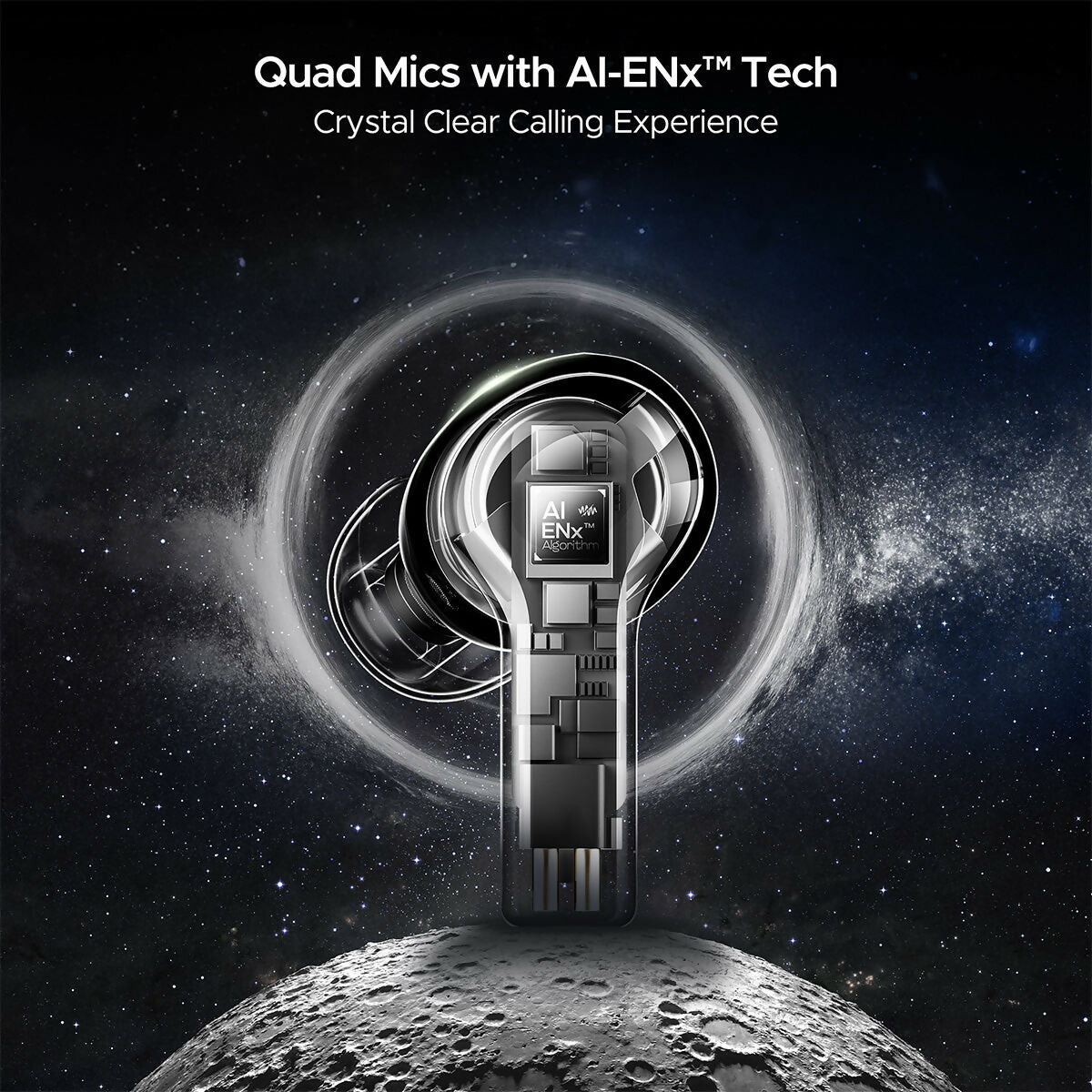 boAt Nirvana Space TWS Earbuds with 360º Spatial Audio & 32dB ANC Halfpe Deals