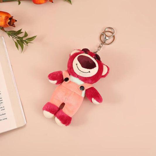 Cute Lotso Bear Soft-Toy Keychain For Kids - HalfPe